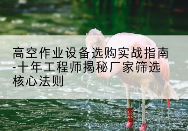海拉尔剪叉式升降机厂家-高空作业设备选购实战指南-十年工程师揭秘厂家筛选核心法则